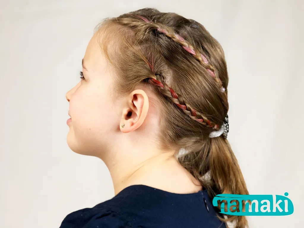 Mascara Cheveux Rouge Lavable Namaki - Coloration Sans Danger Enfant