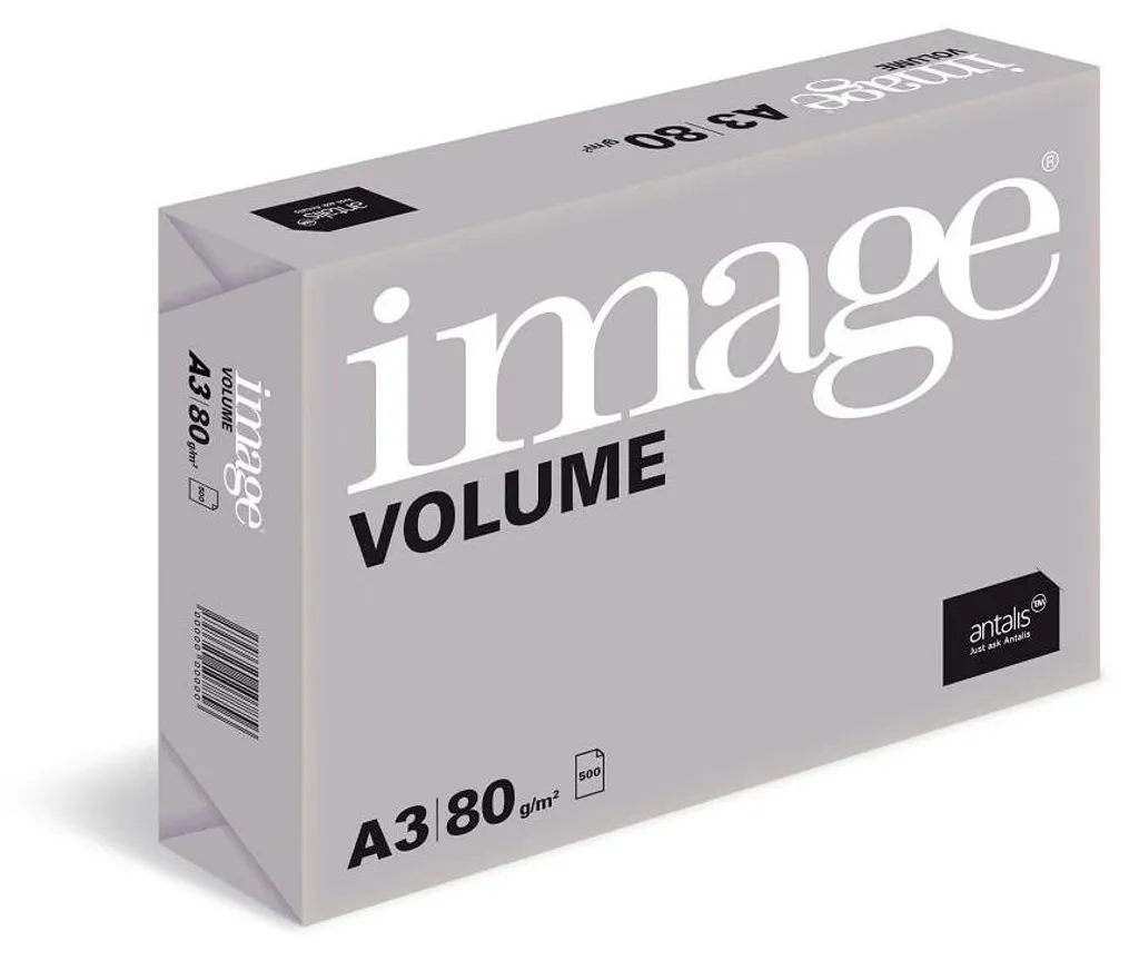 Carta Copiativa A3 80g 500 Fogli - Risma Professionale Image Volume