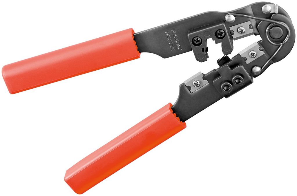 Goobay Crimpzange für Modularstecker, mit Kabelschneider Produktbild 