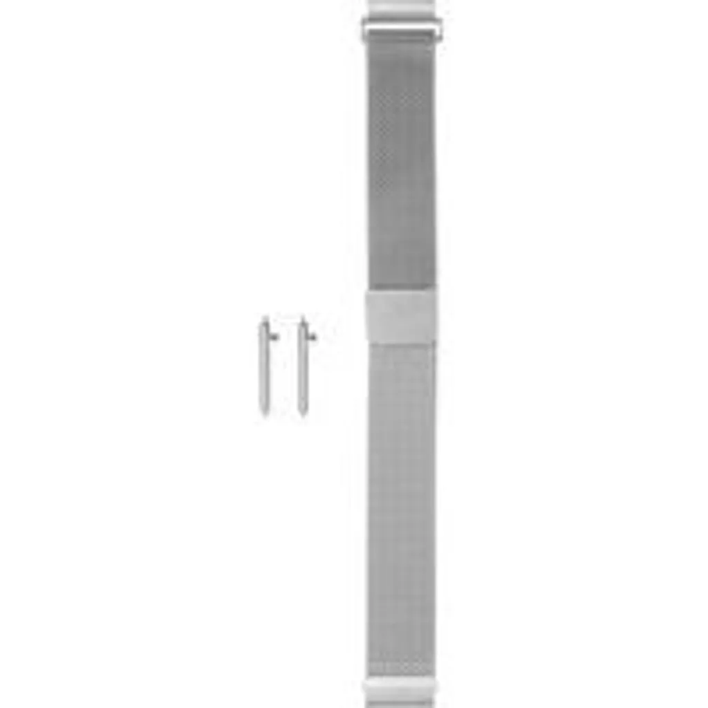 Bracelet acier 16mm magnétique argenté durable et design pour montre