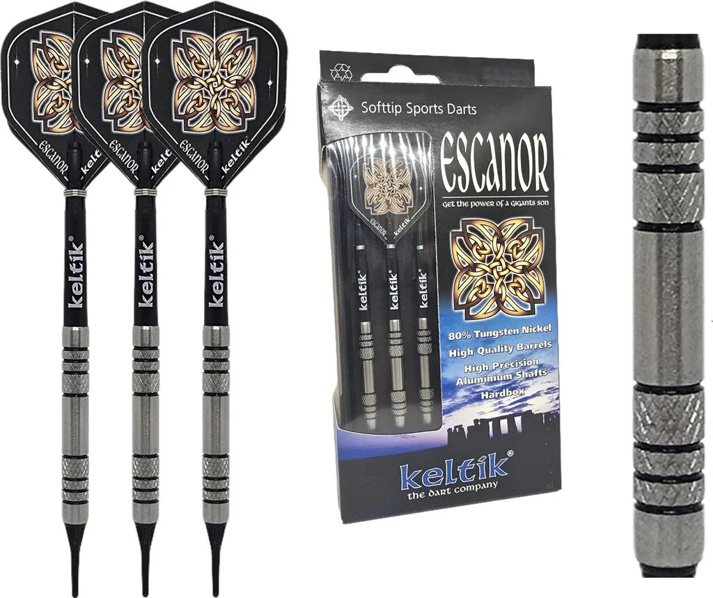 Fléchettes Keltik Escanor 16g : Évitez les Rebonds et Visez Juste