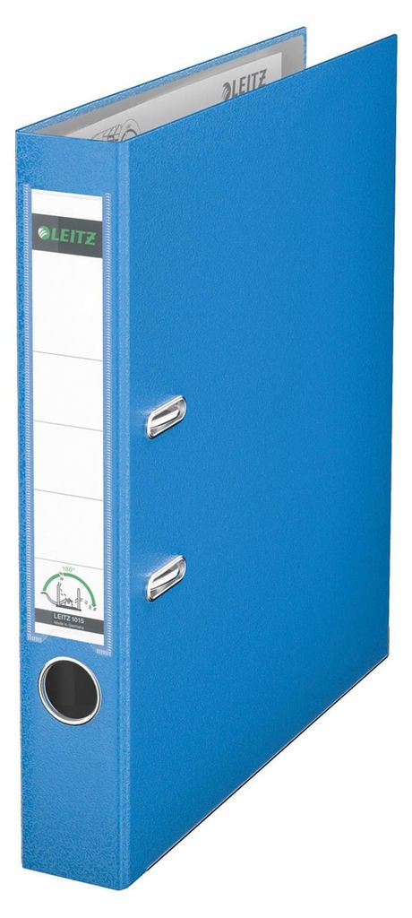 Ordner A4 Kunststoff 180Grad 50mm hellblau. Produktbild 