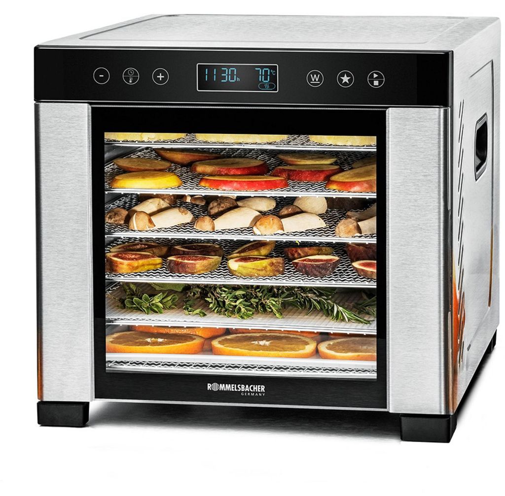 Rommelsbacher DA 950, Schwarz, Edelstahl, Edelstahl, LCD, Produktbild 