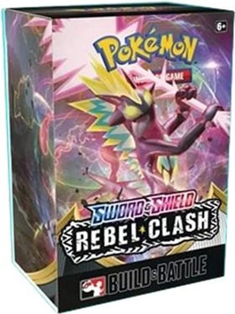 Pokémon Rebel Clash Build & Battle Box - Kit de Démarrage Épée et Bouclier