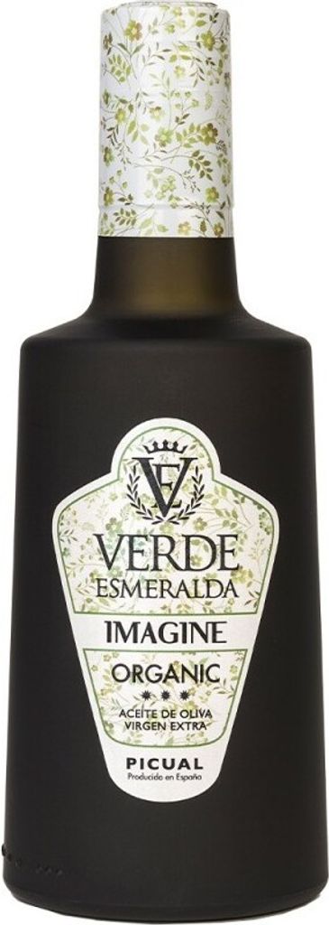 Aceite Verde Esmeralda Imagine Organic 500ml. Huile d'olive Image du produit 