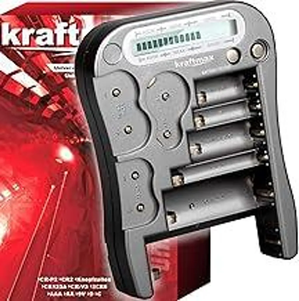 Kraftmax V2: Stop allo Spreco di Batterie! Tester LCD Professionale