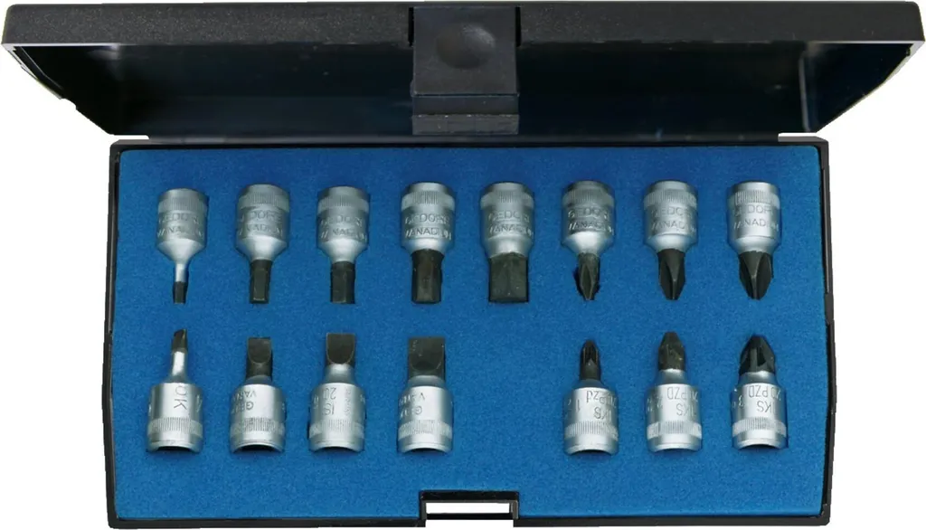 GEDORE INS 20 PM Set Cacciaviti 1/4" 15 Pezzi | Utensili Professionali 1815601
