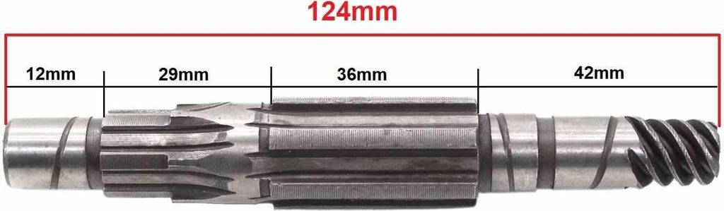 Zwischenwelle Jawa Cz 175 Typ 477 Original Tschechoslowakei Ml