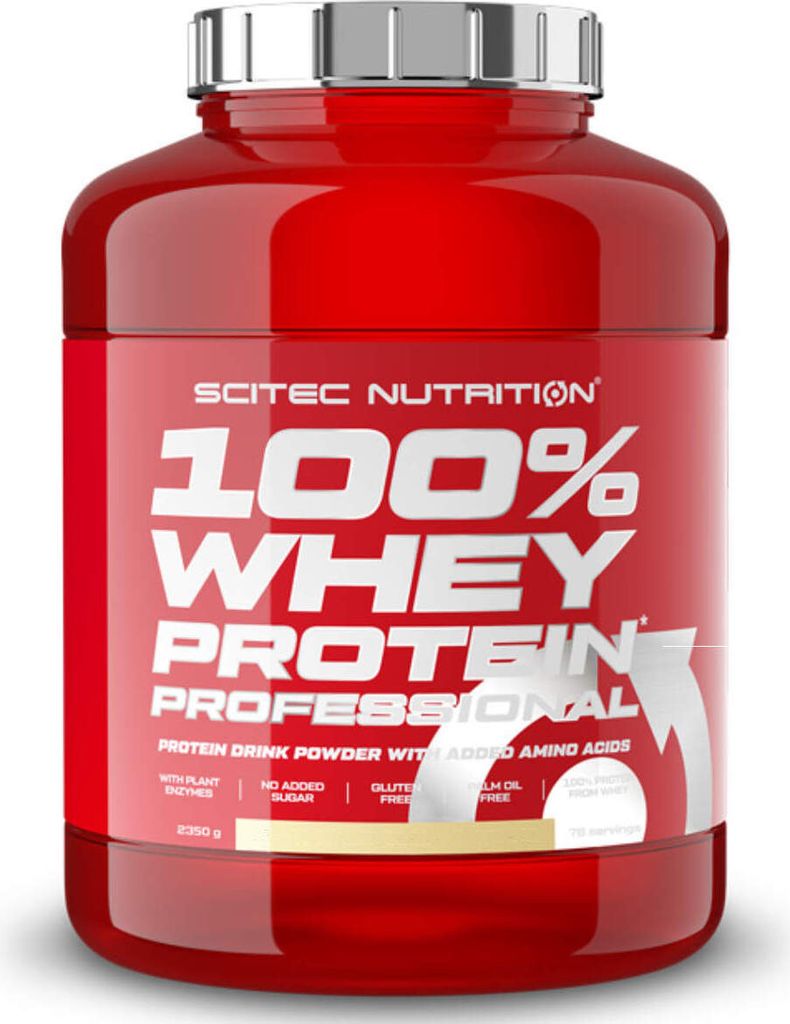 Scitec Nutrition 100% Whey Protein Professional 2350g Dose Produktbild 