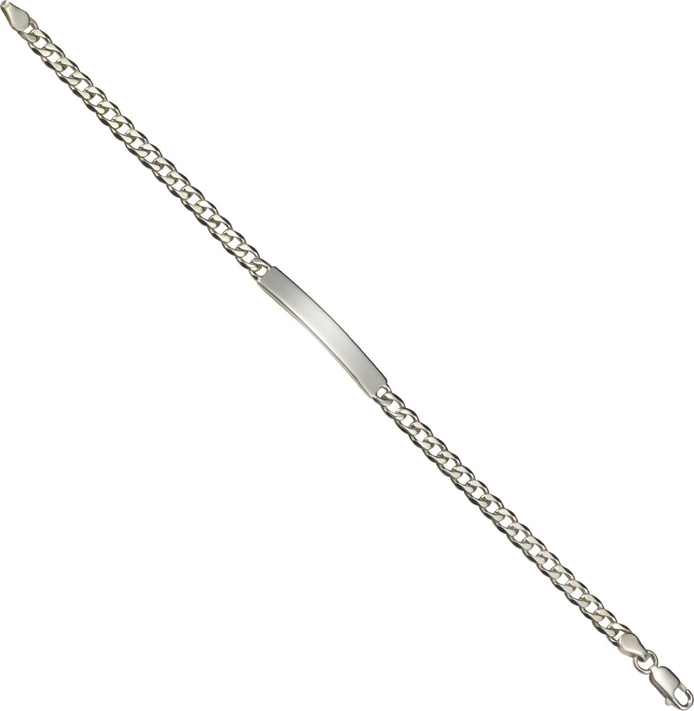 F Armband 925/- Sterling Silber 19cm weiß 301260144