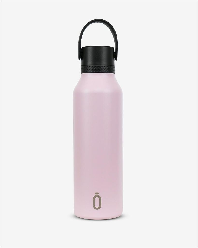 Runbott Mii Edelstahl-Thermoflasche mit Isolierung – 600ml, Puderrosa