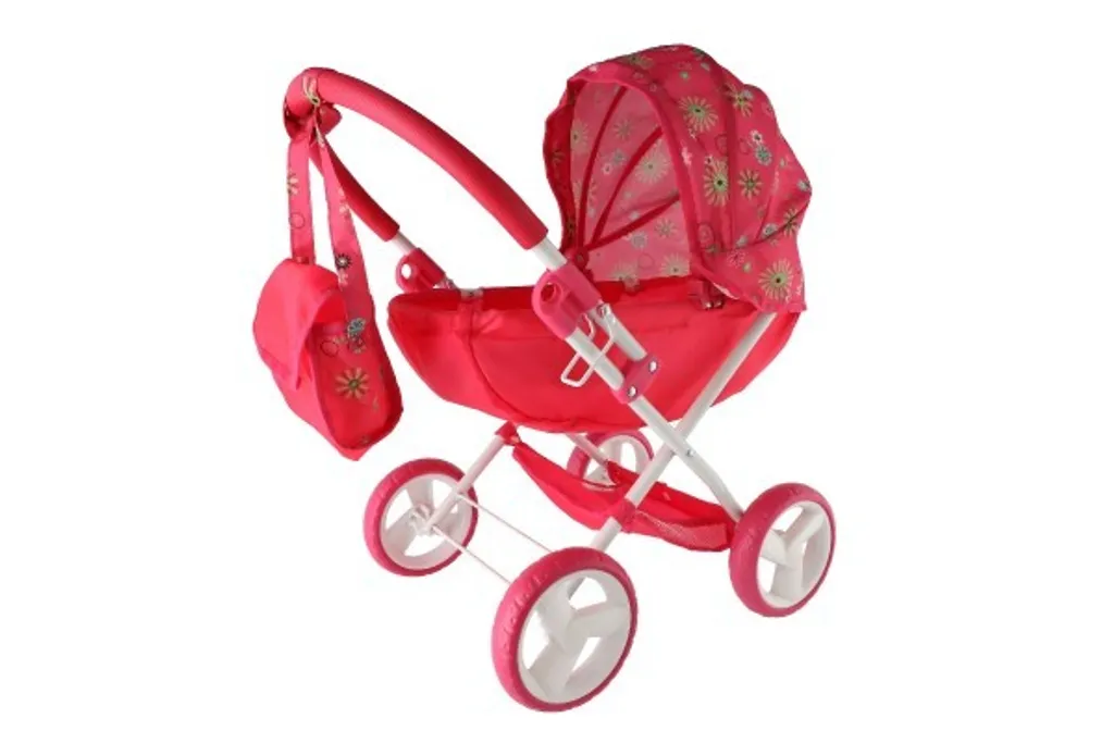 Poussette jouet pour enfant Teddies - Accessoire de marche pour poupée