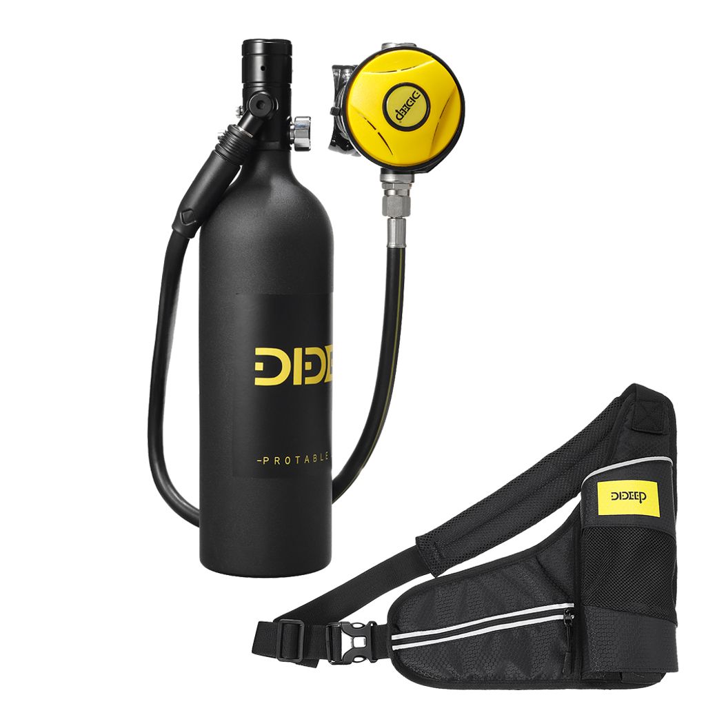 Pumpe ~ DIDEEP SCUBA 1L Tauchausrüstung Sauerstoffflasche Unterwasseratemgerät 