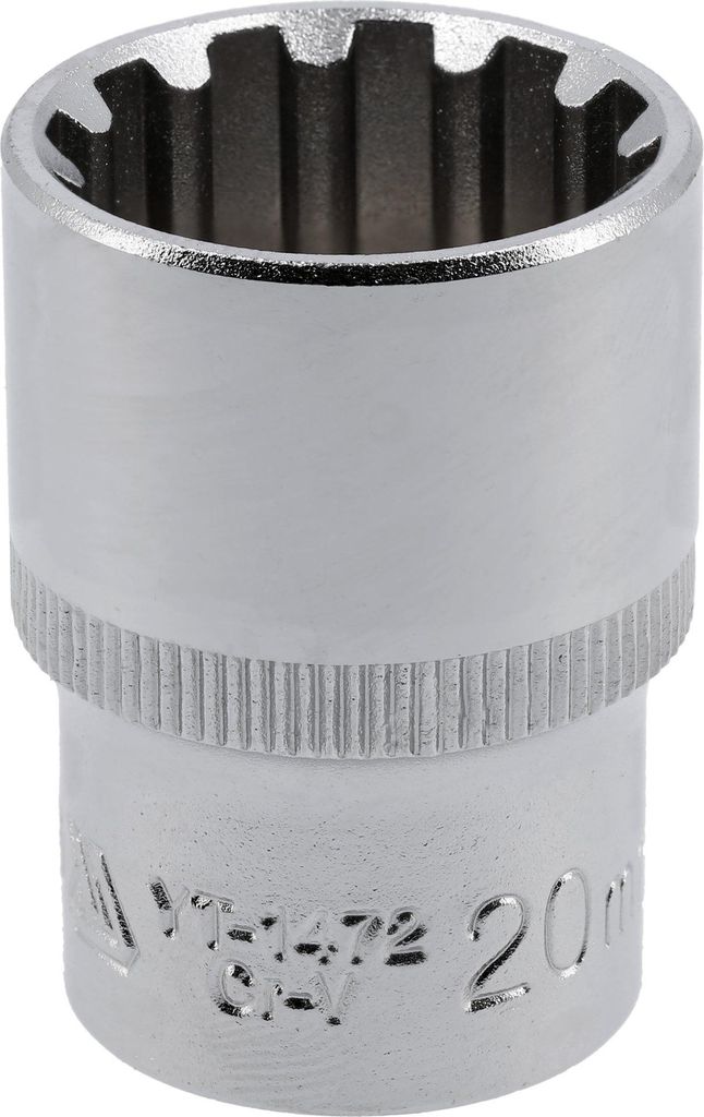 Spline nástrčný klíč 1/2" 20 mm, délka 38 mm Obrázek produktu 
