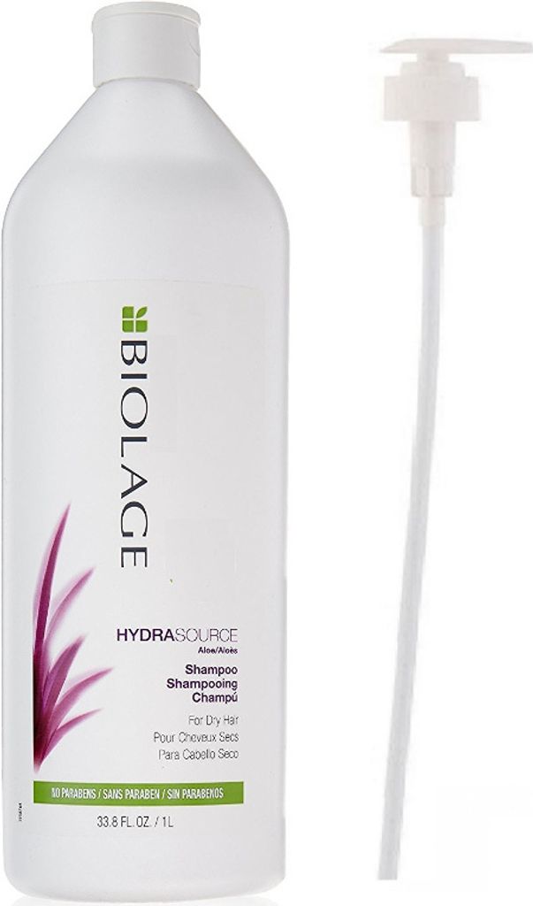 Matrix | Shampoo B Hydrasource - 1000ml - Feuchtigkeitsspendend - Natürliche Inhaltsstoffe - Glättend