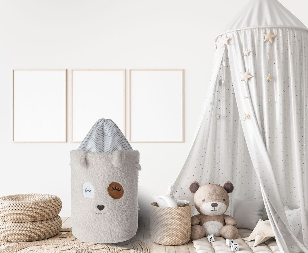 Spielzeugkorb Aufbewahrungskorb - 35x45cm Faltbar - Kinder Produktbild 