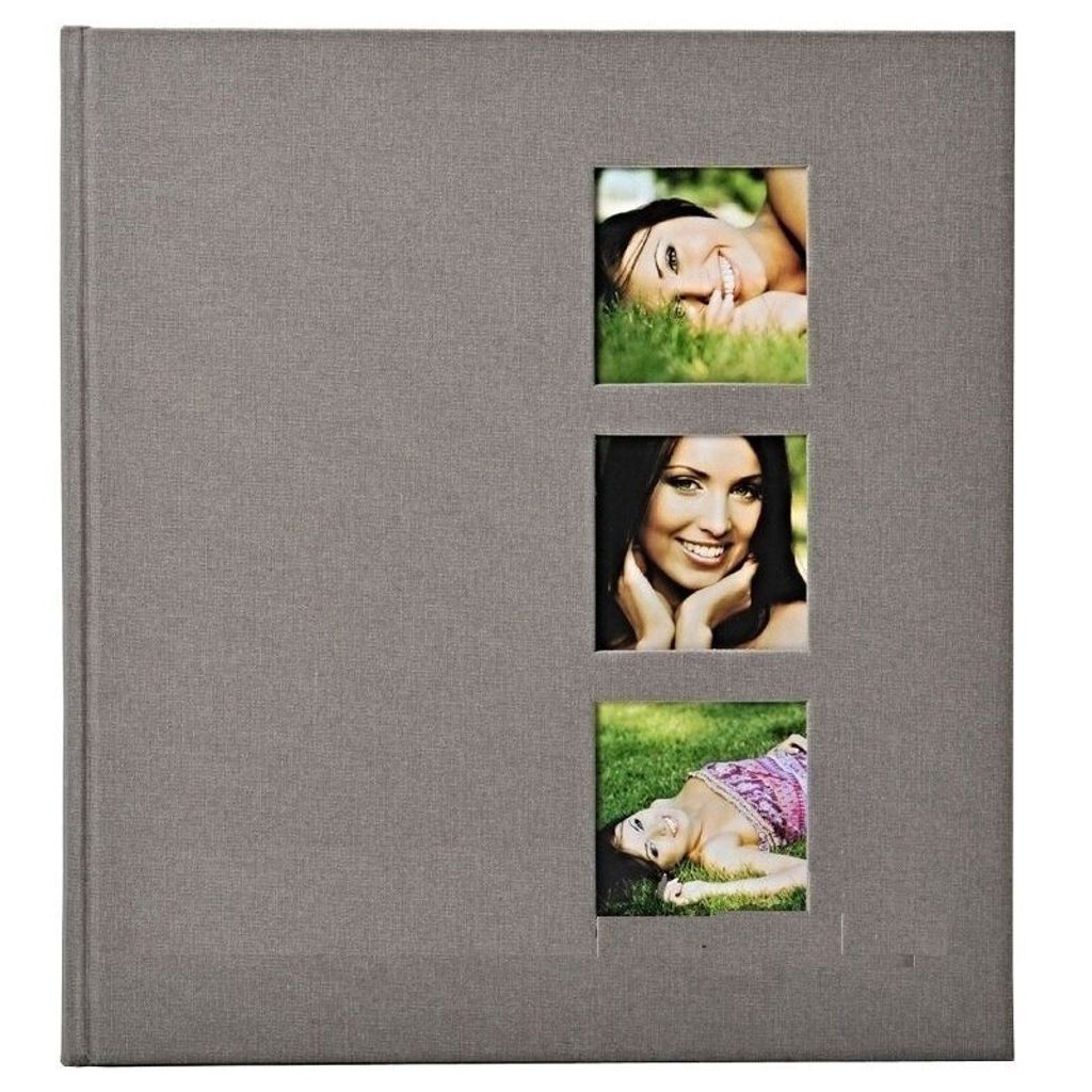 Goldbuch Fotoalbum Style taupe 30x31 cm 60 weiße Seiten