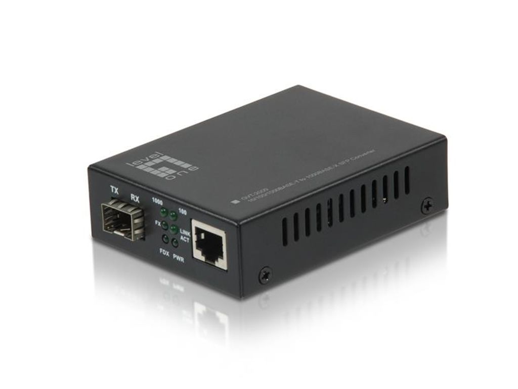 LevelOne Konverter GVT-2000 10/100/1000T>1000SX SFP