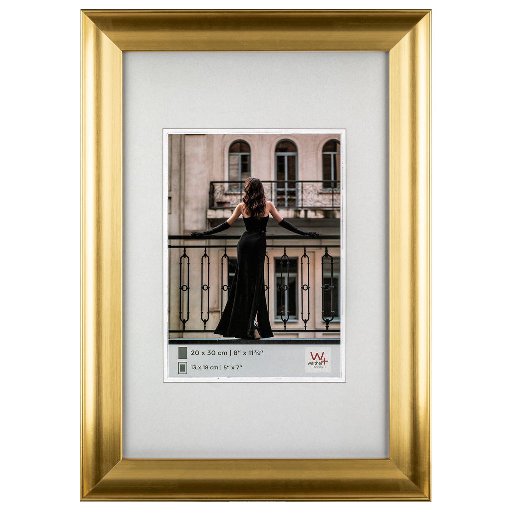 Cornice per foto Walther Venice 20x30 cm oro Immagine del prodotto 