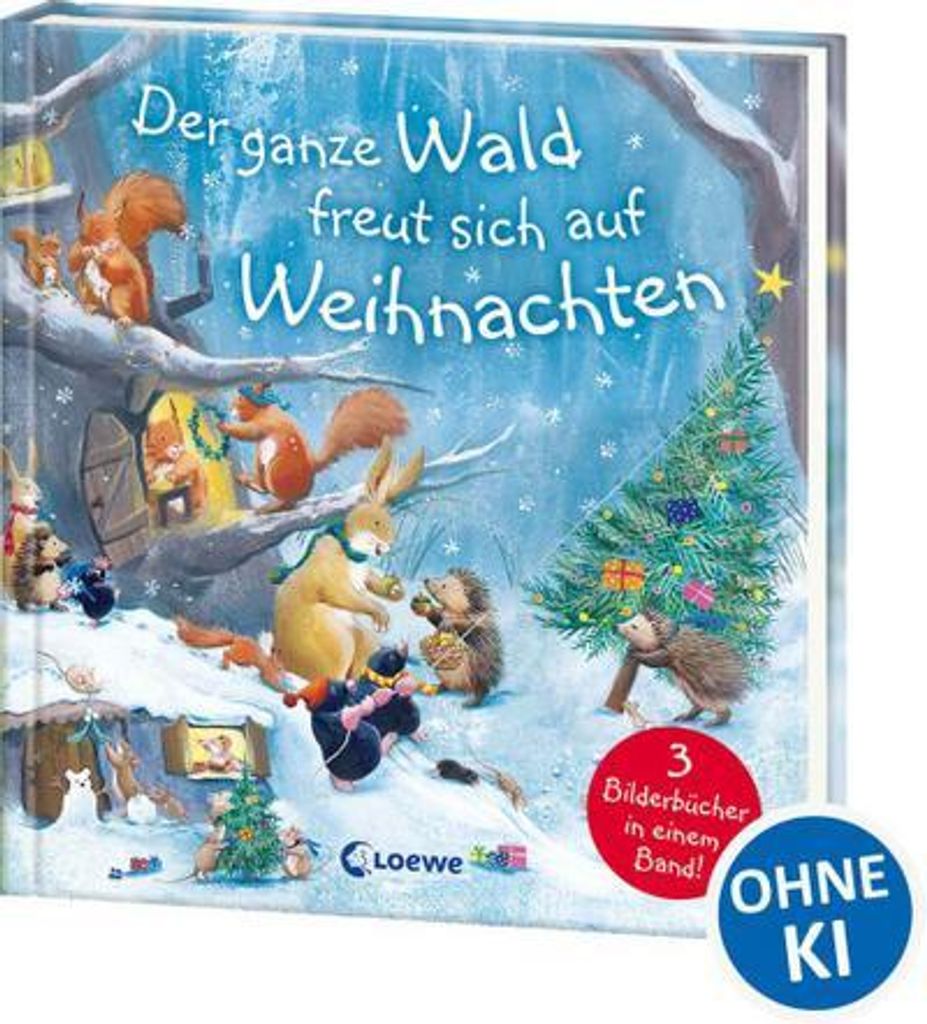 Der ganze Wald freut sich auf Weihnachten Produktbild 
