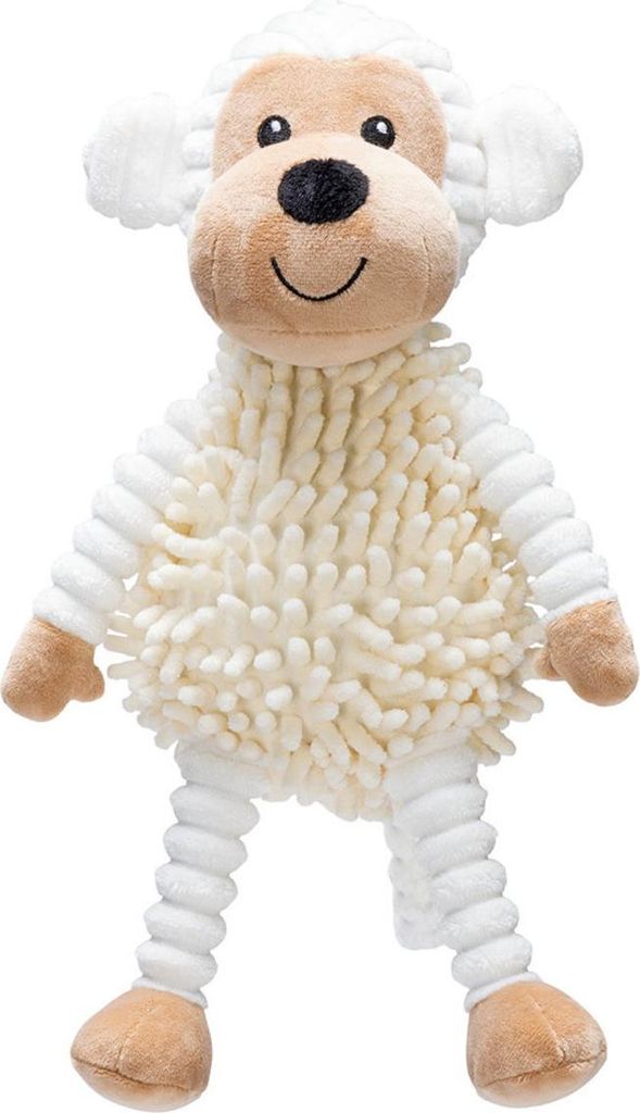 Beeztees Hundespielzeug Eco Affe Jeppe aus Fleece beige