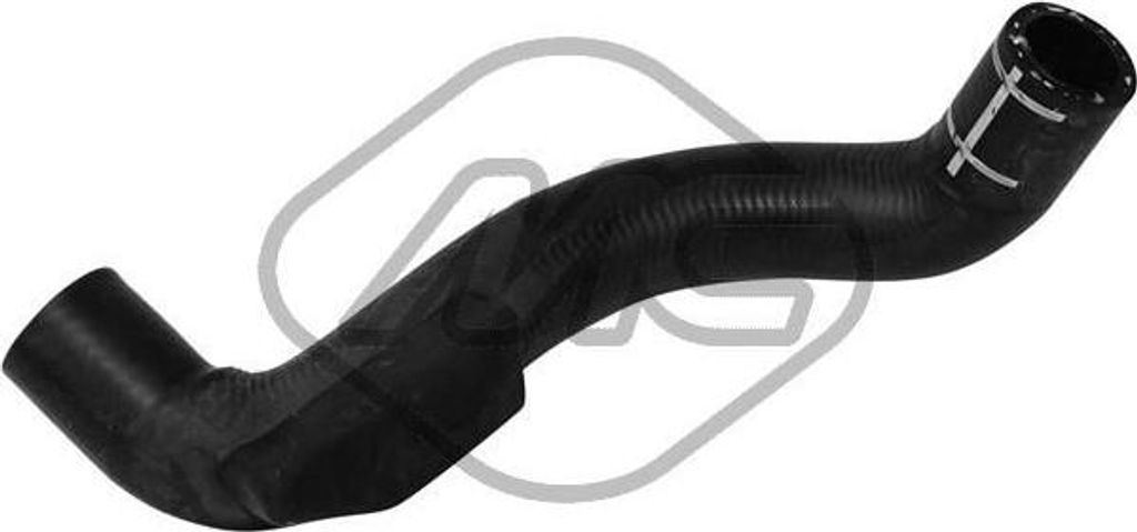 Metalcaucho 98055 Kühlerschlauch OE 1K0121101CT kompatibel mit Golf VI