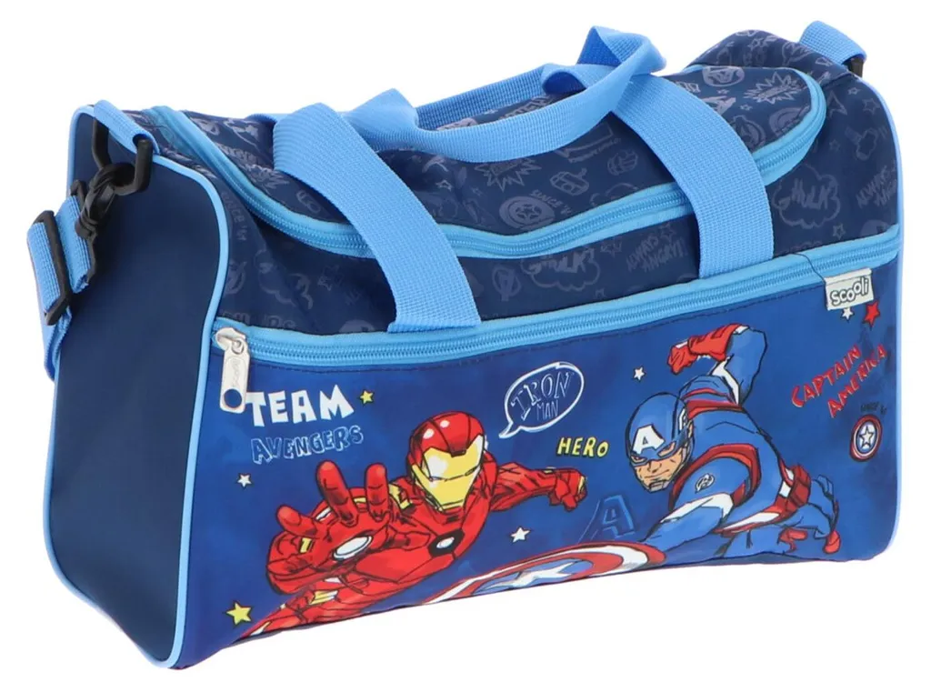 Sac de sport Avengers pour enfant - Sac de voyage souple Avengers 20L