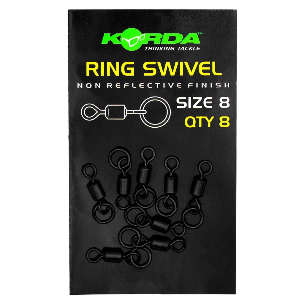 Korda Ring Swivels Gr. 8 – 8 Wirbel Produktbild 