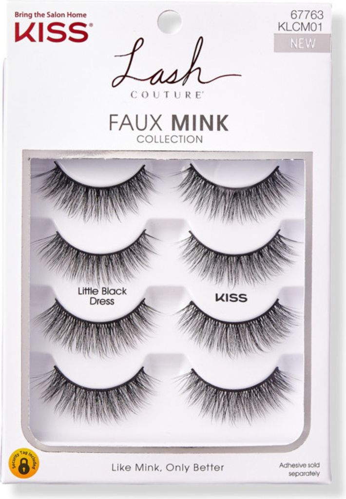 KISS Lash Couture Faux Mink Collection Multipack 4 paia di Immagine del prodotto 