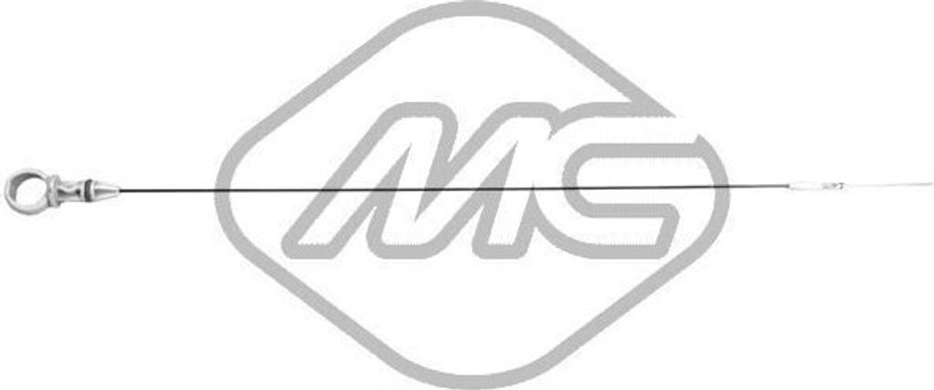 Metalcaucho 39171 Ölmessstab Ölpeilstab Ölstab passend für PEUGEOT 3008 SUV (M) 308 SW II 508 SW I (8E) 5008 (0U, 0E) 3008 (0U) 5008 II