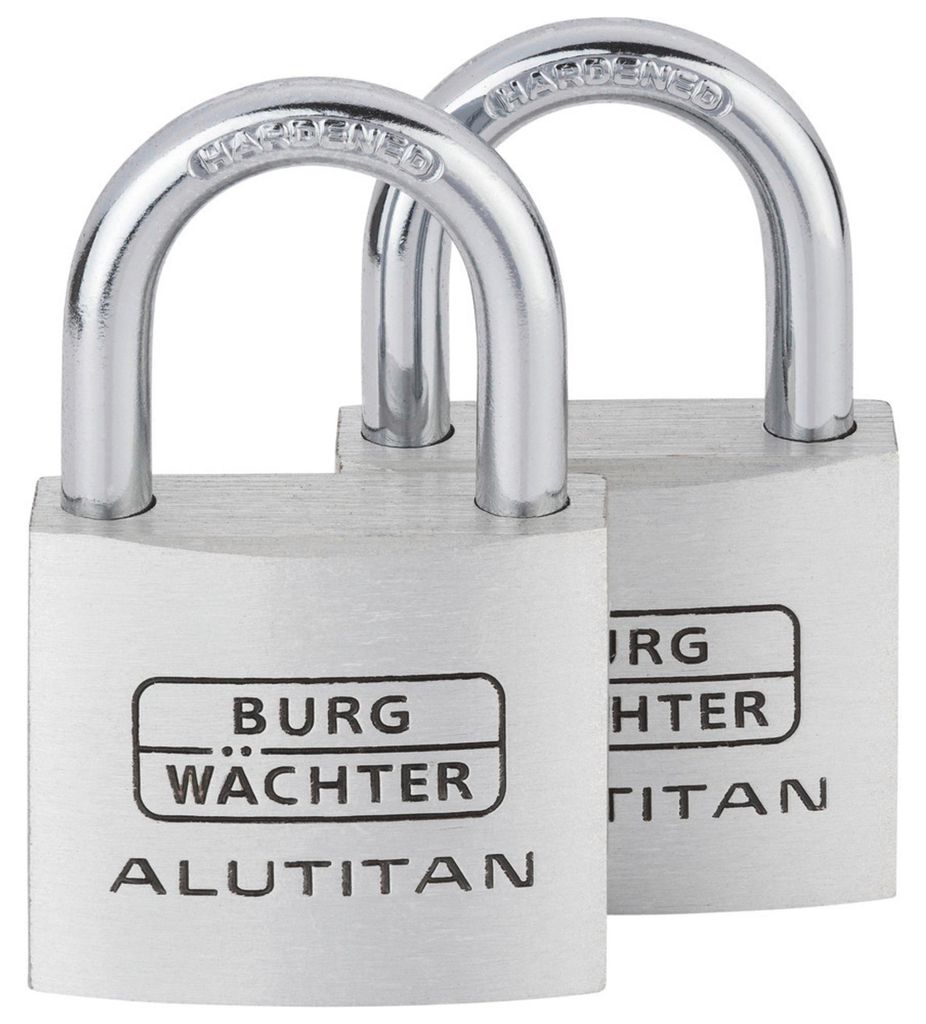 BURG-WÄCHTER 36161 BURG-WÄCHTER Set hangsloten Alutitan DUO Productafbeelding 