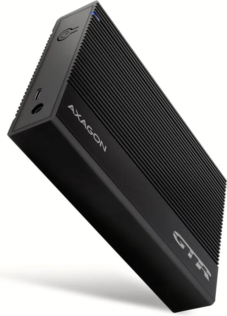 AXAGON EE35-GTR Boîtier Disque Dur 3.5 Pouces SATA vers USB-C 5Gbps Noir