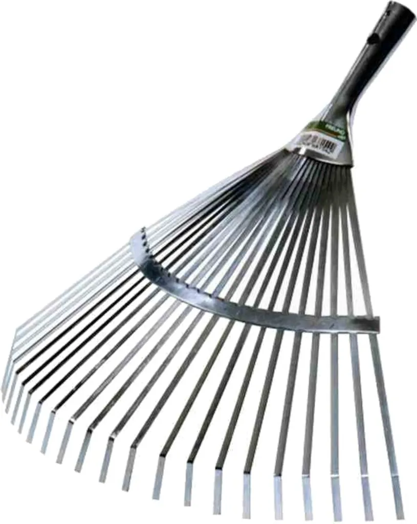 Freund Victoria 342-0514 Balai éventail 22 dents sans manche gris argenté
