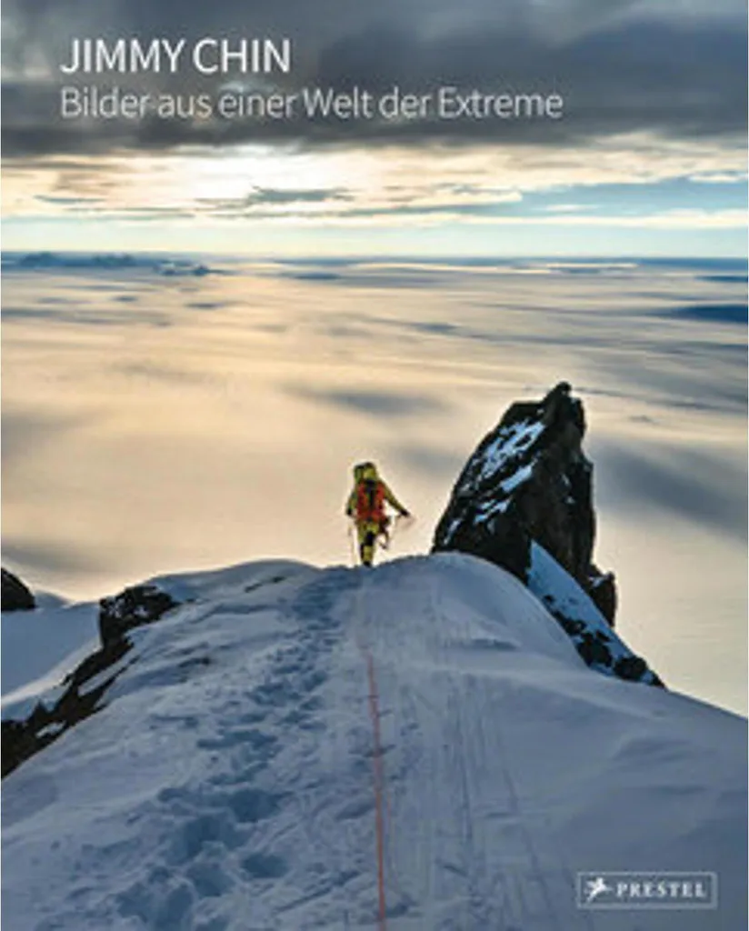 Beau livre photo Jimmy Chin de montagne et d'aventure extrême