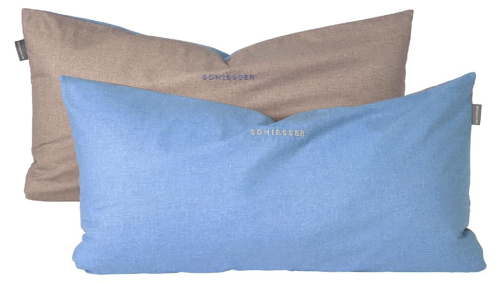SCHIESSER Kissenhüllenset Doubleface | Zweifarbig | Produktbild 