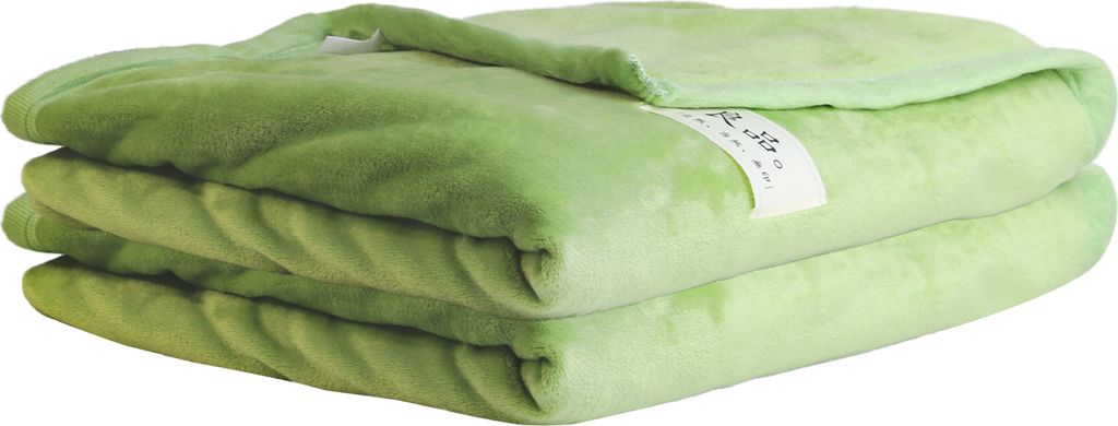 Kuscheldecke Flanell Wohndecke Decke Universell Sofa Garten Grün 150 x 200 cm