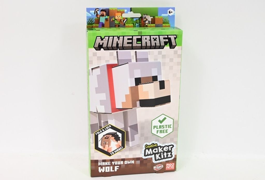 BLADEZ MINECRAFT baut eine Wolfsfigur MC85846 /6
