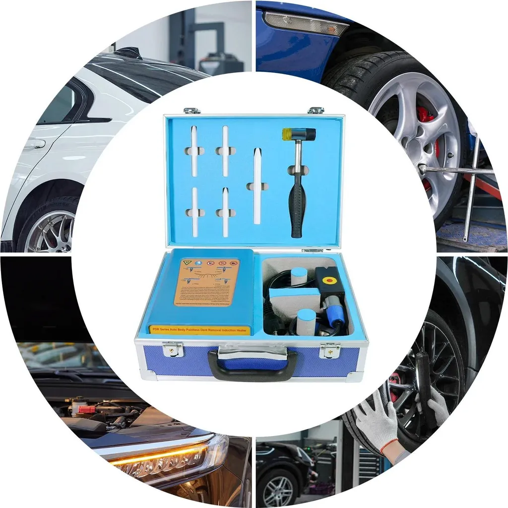 Kit débosselage carrosserie acier - Solution induction pour grêle 220V - 6