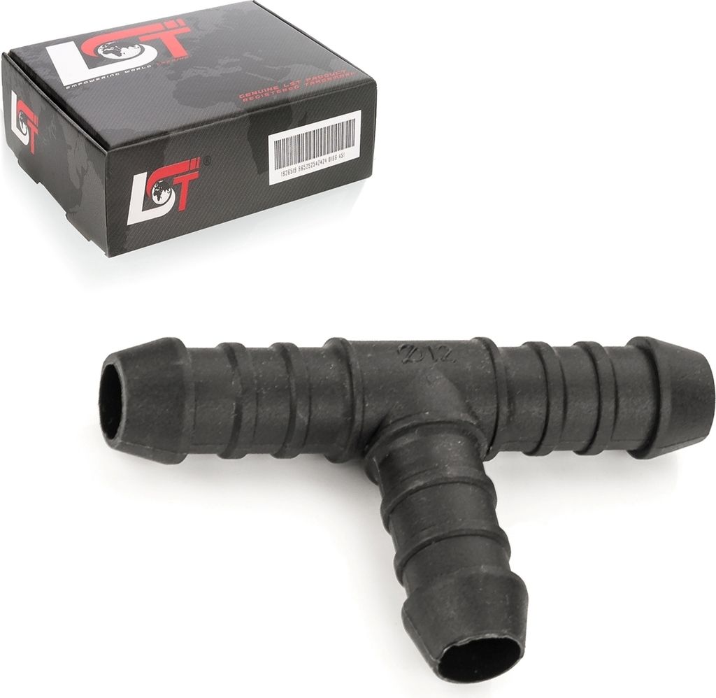 Schlauchverbinder Polyamid T-Stück PA Benzin ölbeständig 12 mm für BMW MINI