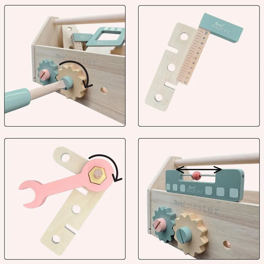 Boîte à outils enfants pour s'initier au bricolage pas à pas