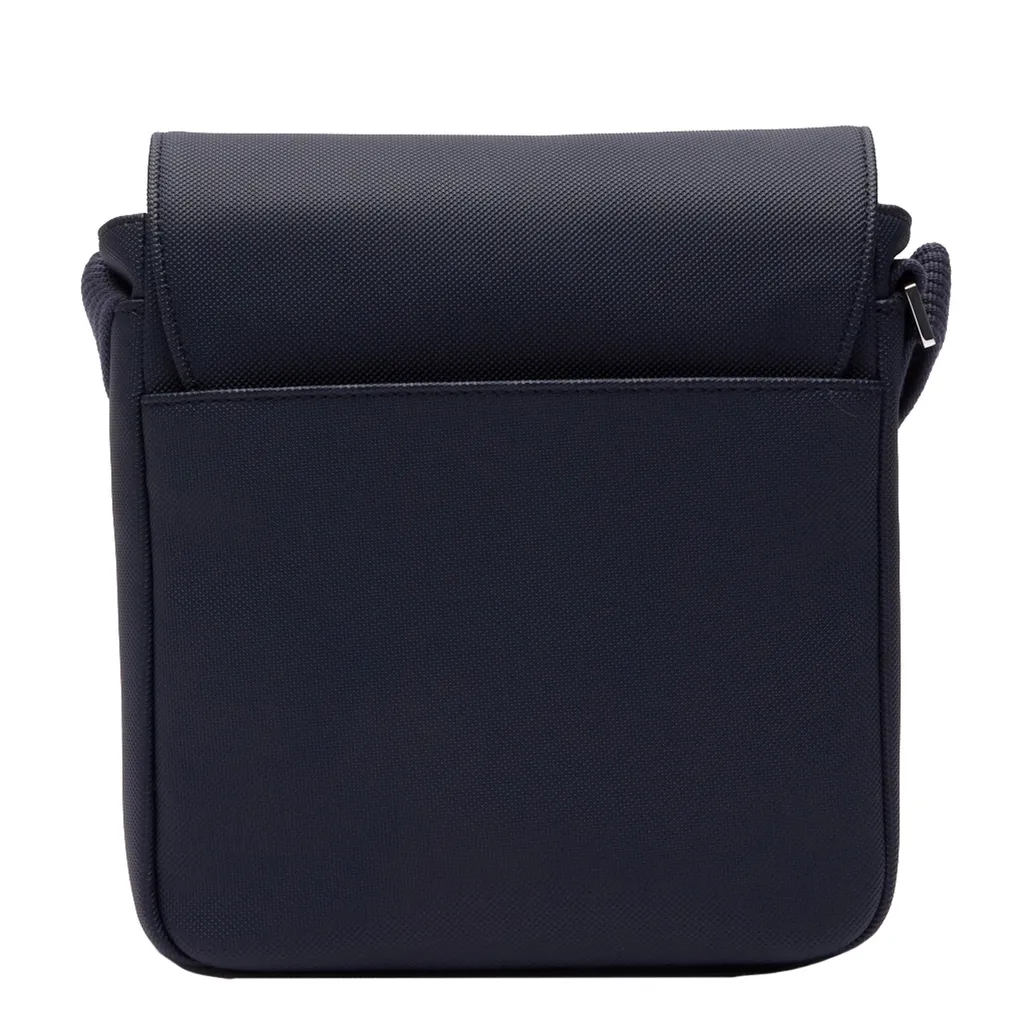 Borsa Uomo Lacoste Classic Flap Marine 166 - Design Funzionale - 6