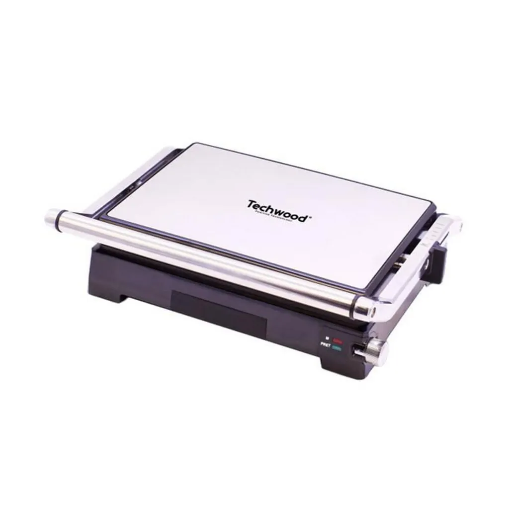 Barbecue Électrique Facile à Nettoyer Techwood TGD-2180 Anti-Adhésif