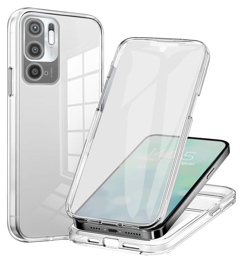 360 Grad Handyhülle für Xiaomi Redmi Note 10 5G Case Cover Produktbild 