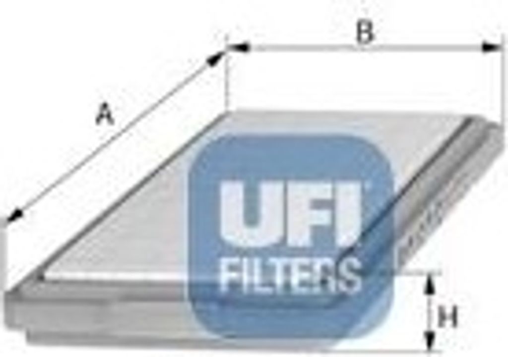 Luftfilter UFI 30.928.00 für FIAT RITMO I (138A) Filtereinsatz