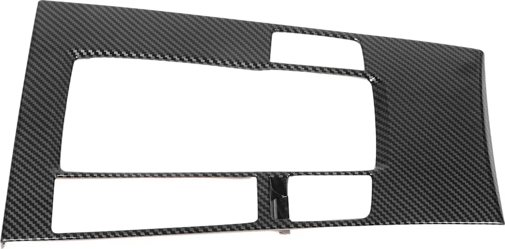 Cadre de console centrale Mazda 3 2020-2023 style fibre de carbone noir