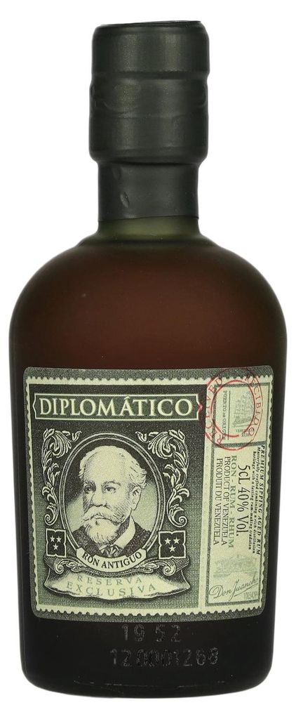 Diplomático RESERVA EXCLUSIVA Ron Antiguo 40% Vol. 0,05l Produktbild 