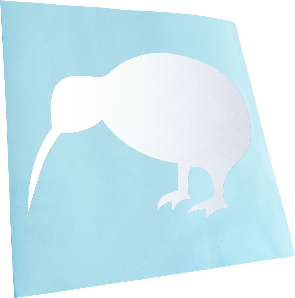 Kiwistar - Autoaufkleber - Kompass - Neon Matt - Aufkleber für Auto Kfz Fahrrad, LKW, Truck Mofa