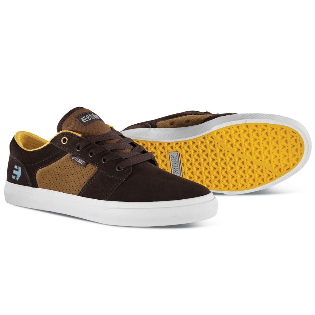 Etnies - Barge LS 208 Brown Sneaker Herren Skate Skateschuh Braun
