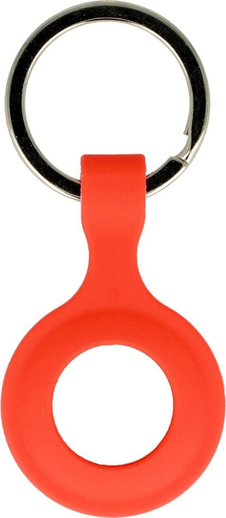 Silikon Case für AirTag Schutz Hülle Cover Schlüsselanhänger Apple AirTag Cover Case Tracker Tasche Orange