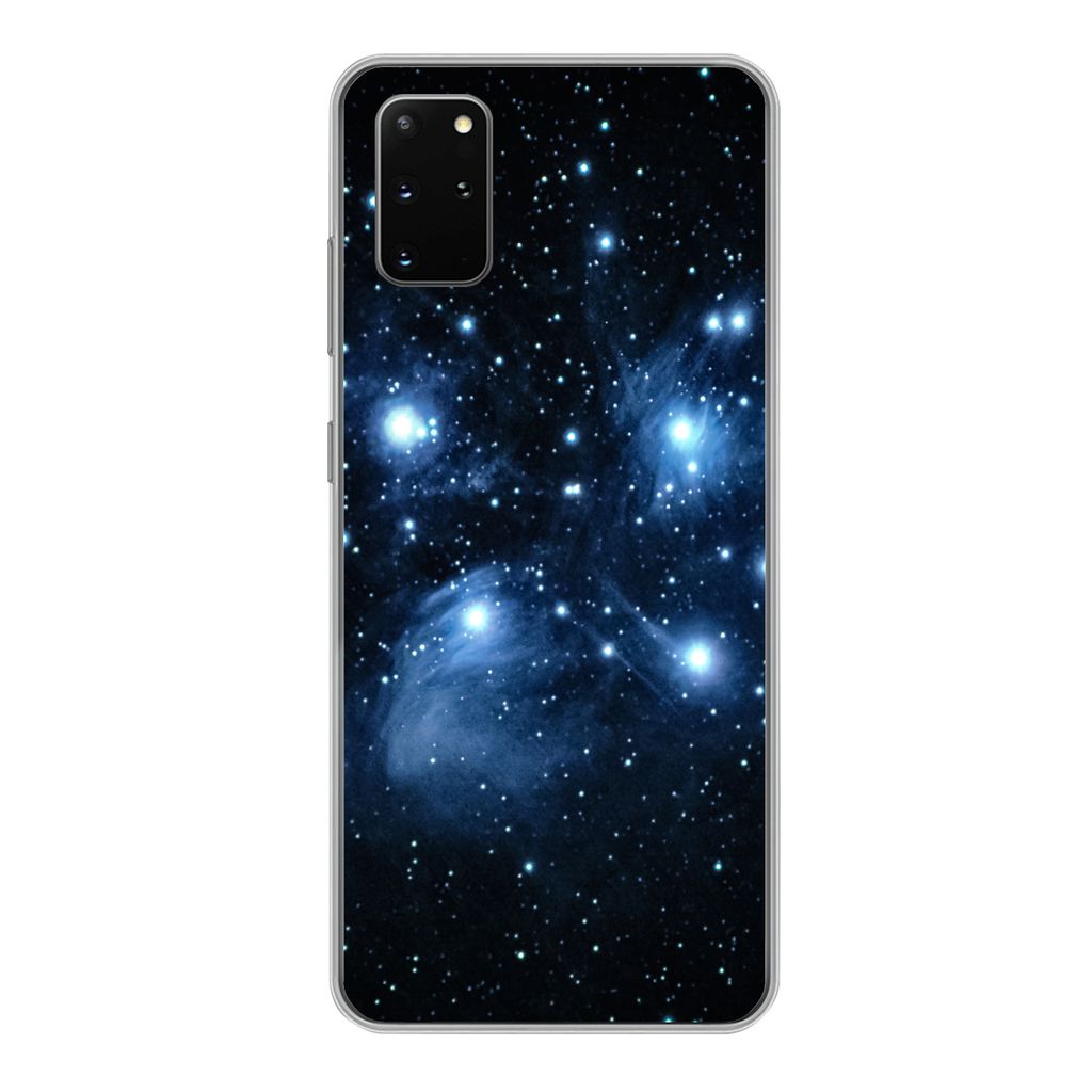 MuchoWow Handyhülle Schutzhülle Hülle für Samsung Galaxy S20 Plus Universum - Planeten - Sterne - Jungen - Mädchen - Kinder Silikon Softcase...